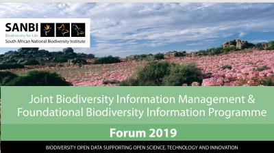 SANBI-GBIF Biodiversity Data Management Course 2019 (Forum)
